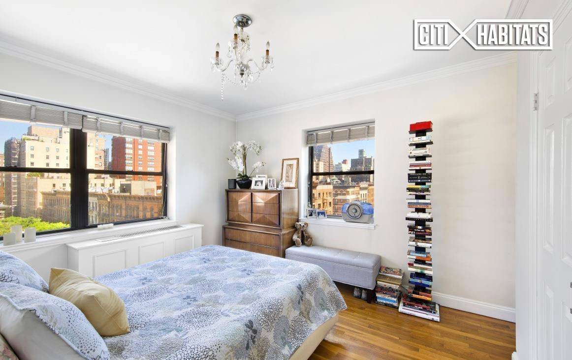 Come home to this lovely Upper West Side corner residence with a separate kitchen, glowing hardwood floors, and ample closet space.
