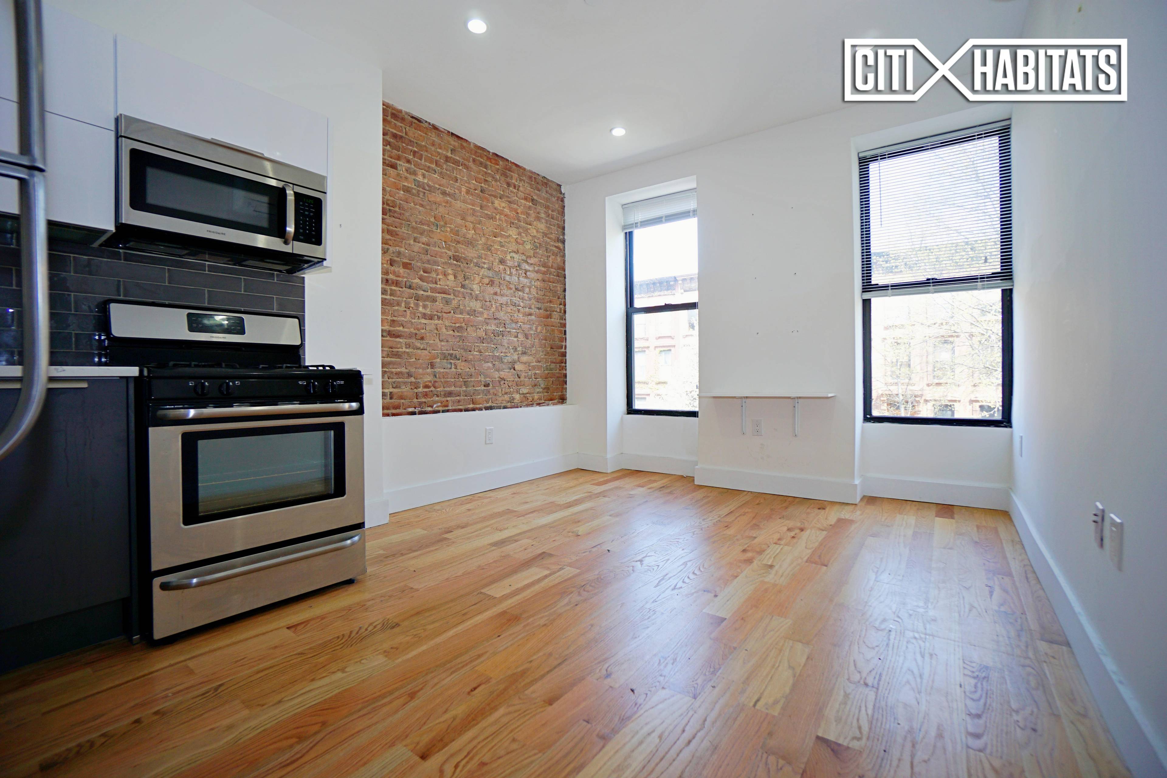 Brand New Cozy Studio apartment with High End Finishes, Located few steps away from Fulton Street the LIRR and A, C Trains on Nostrand Ave, short walk to many Bars, ...