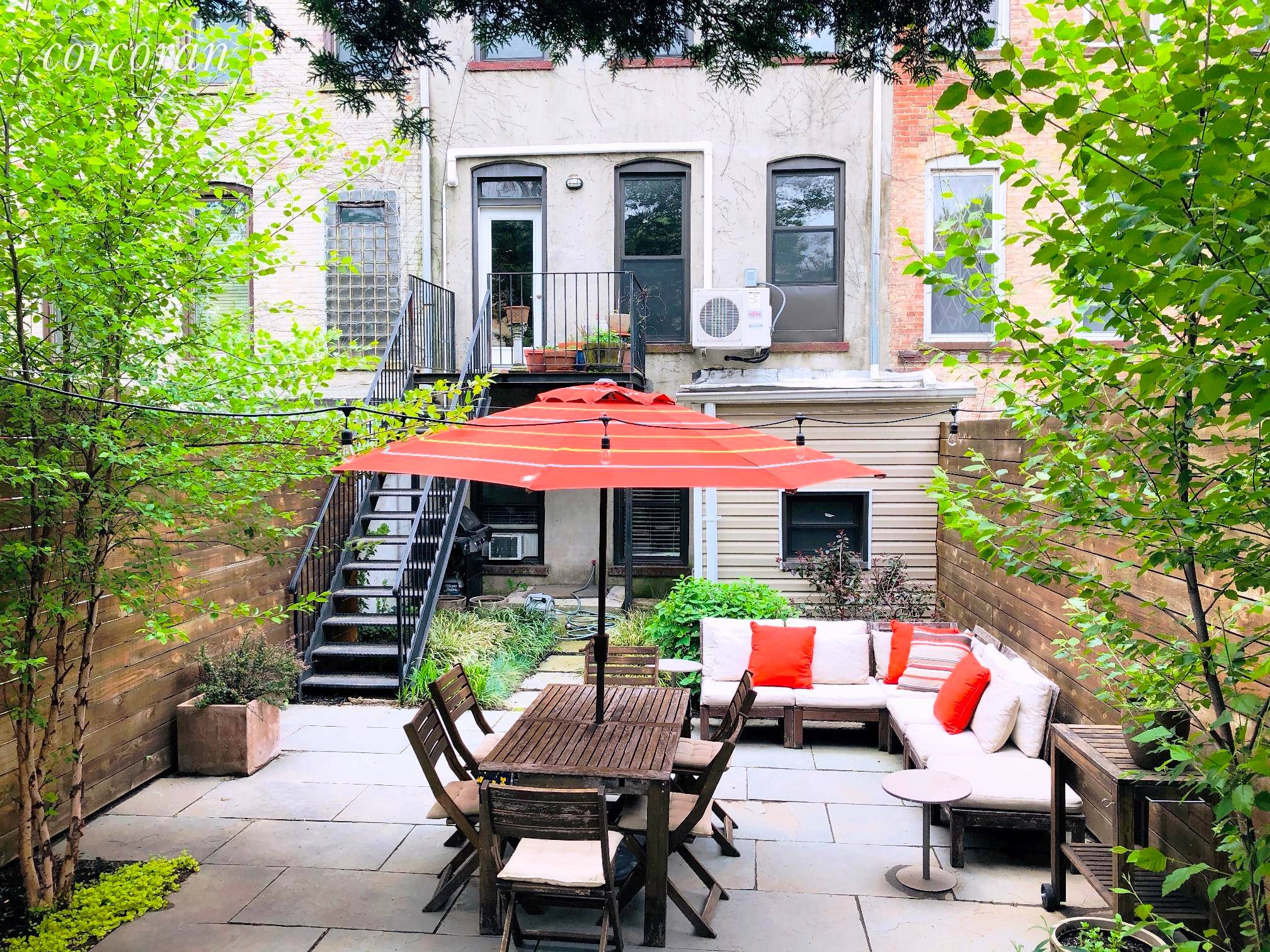 Three bedroom, two and a half bath 1650sf two floor home in historic Bedford Stuyvesant.