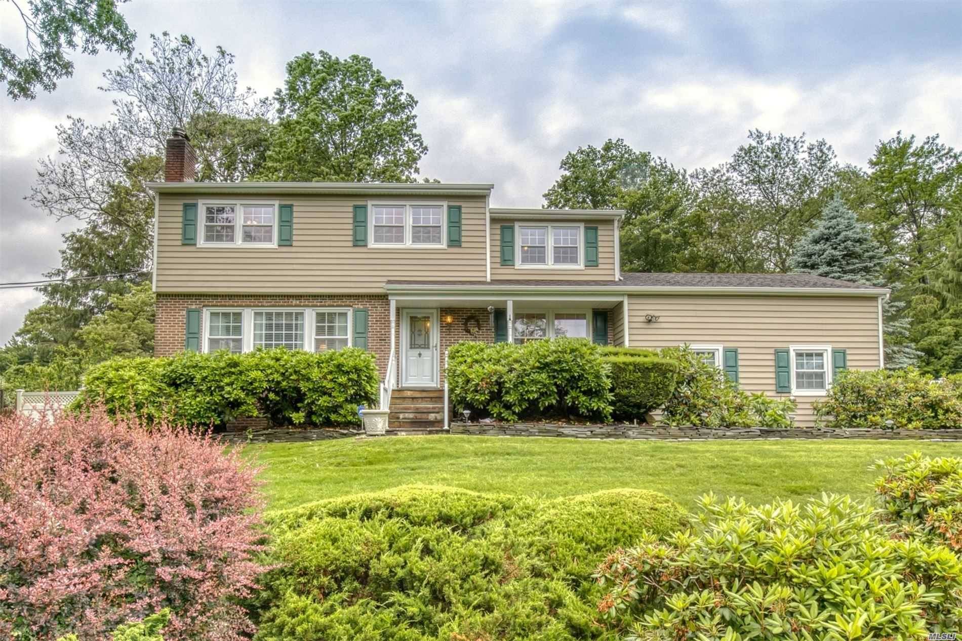 Located on a Desirable Block in Award Winning Three Village Schools This Colonial features Everything You Could Want in a Traditional Style Home.