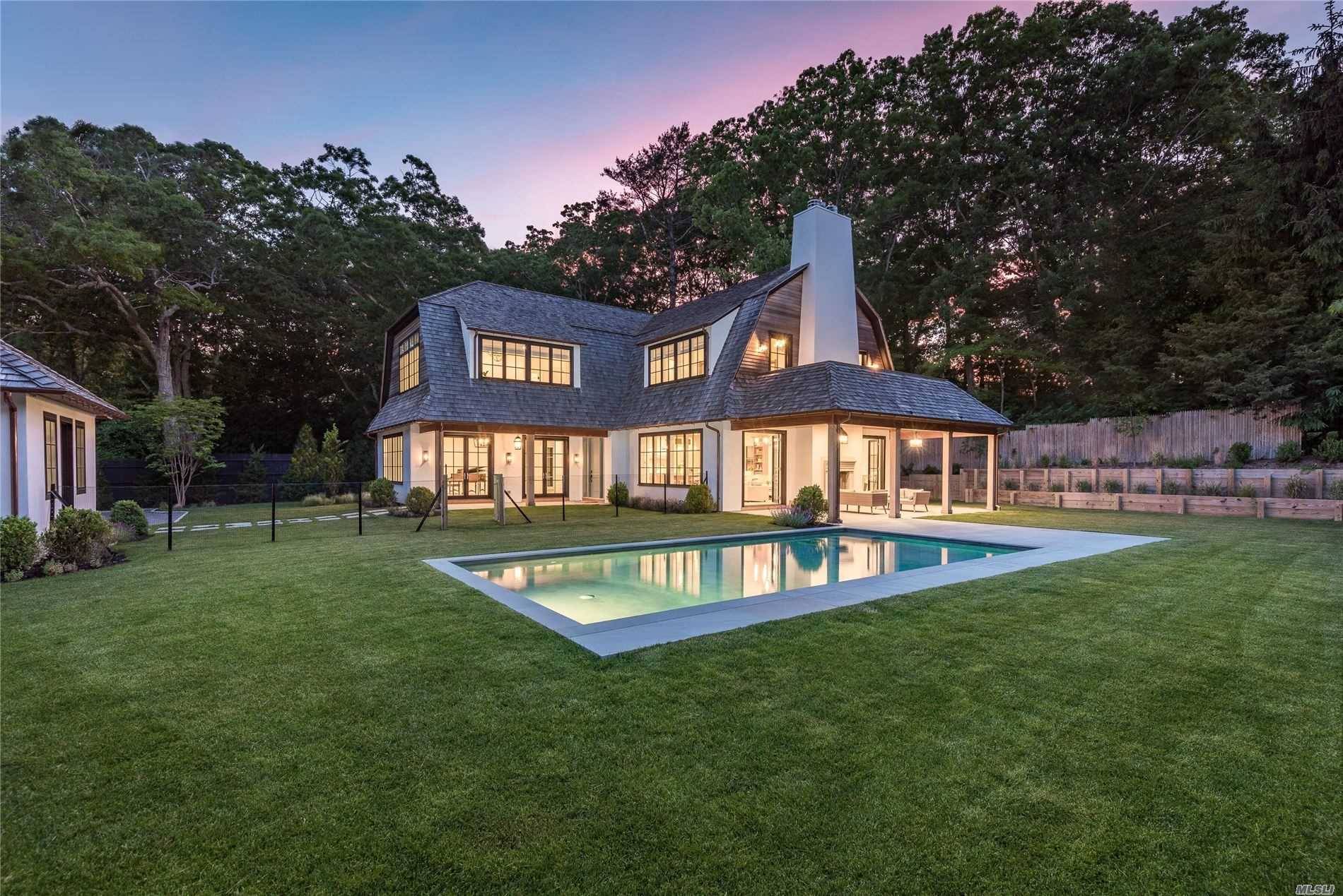 Exceptional Design, unrivaled architectural details, and the finest craftsmanship are the true hallmarks of this custom built one of a kind French Country Style Hamptons Masterpiece !
