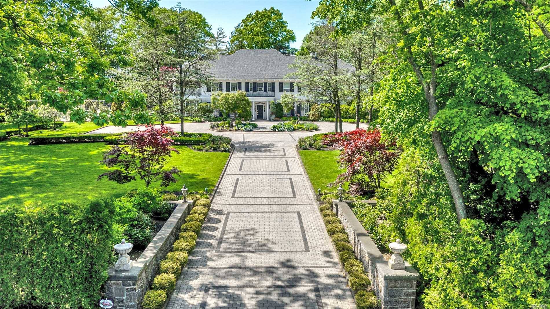 Elegant Grand Estatelike CH Colonial on 1 3 4 Acre Property.