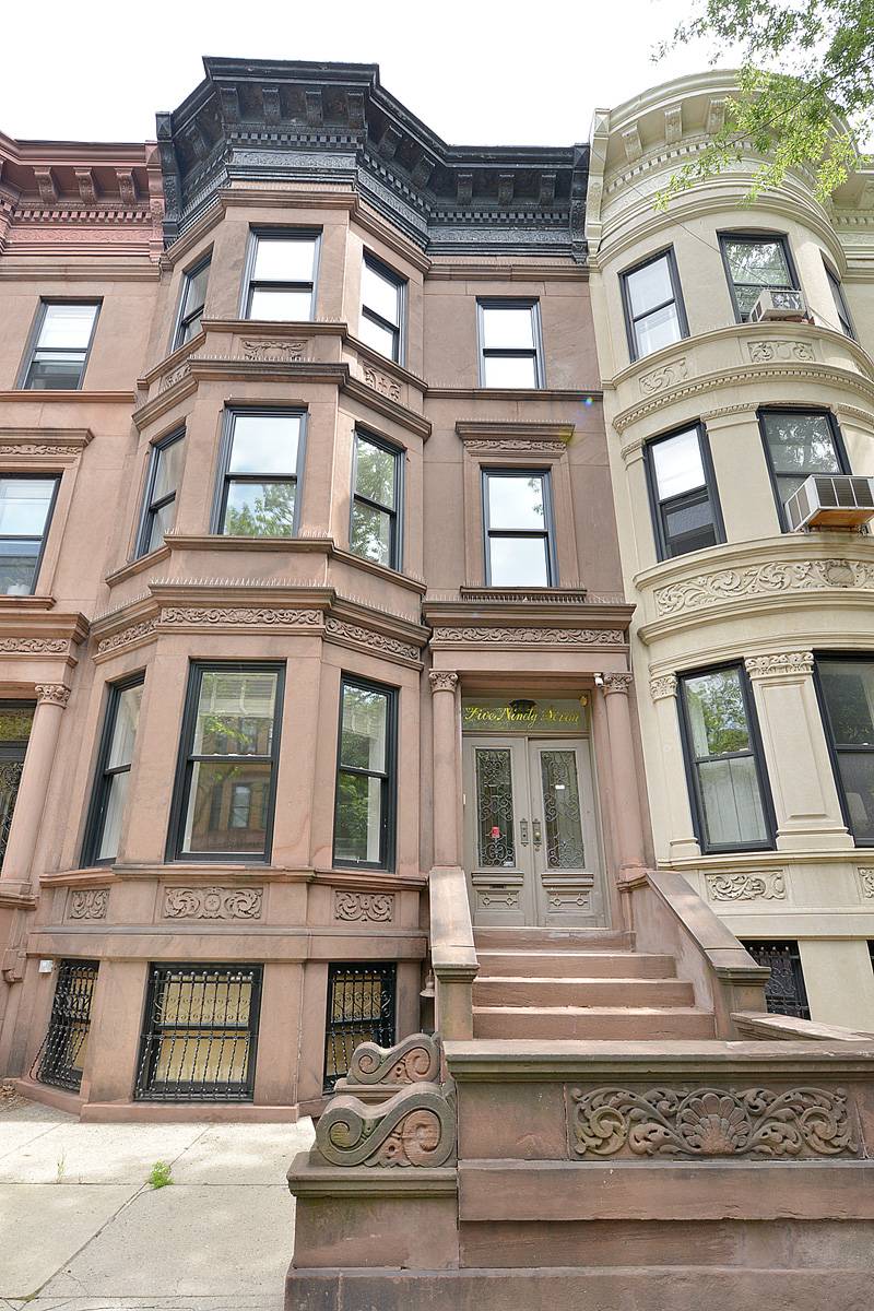 Single Family Townhouse in Historic Park Slope just a half block from Prospect Park.