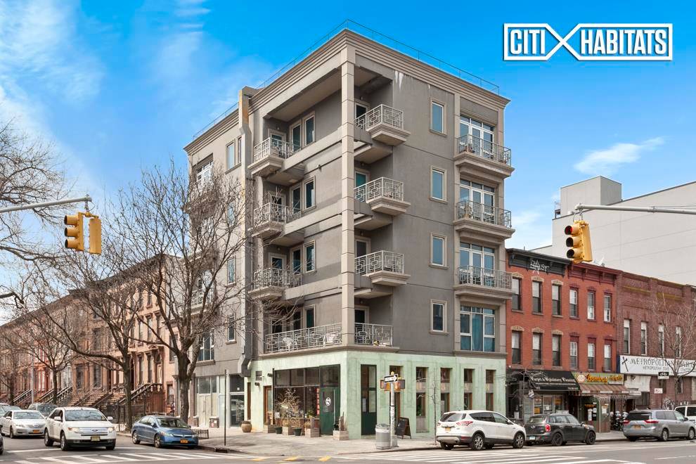 This gorgeous corner building built in 2010 on a tree lined street offers endless opportunity to anyone looking for a trophy property semi detached with triple exposures in Clinton Hill ...