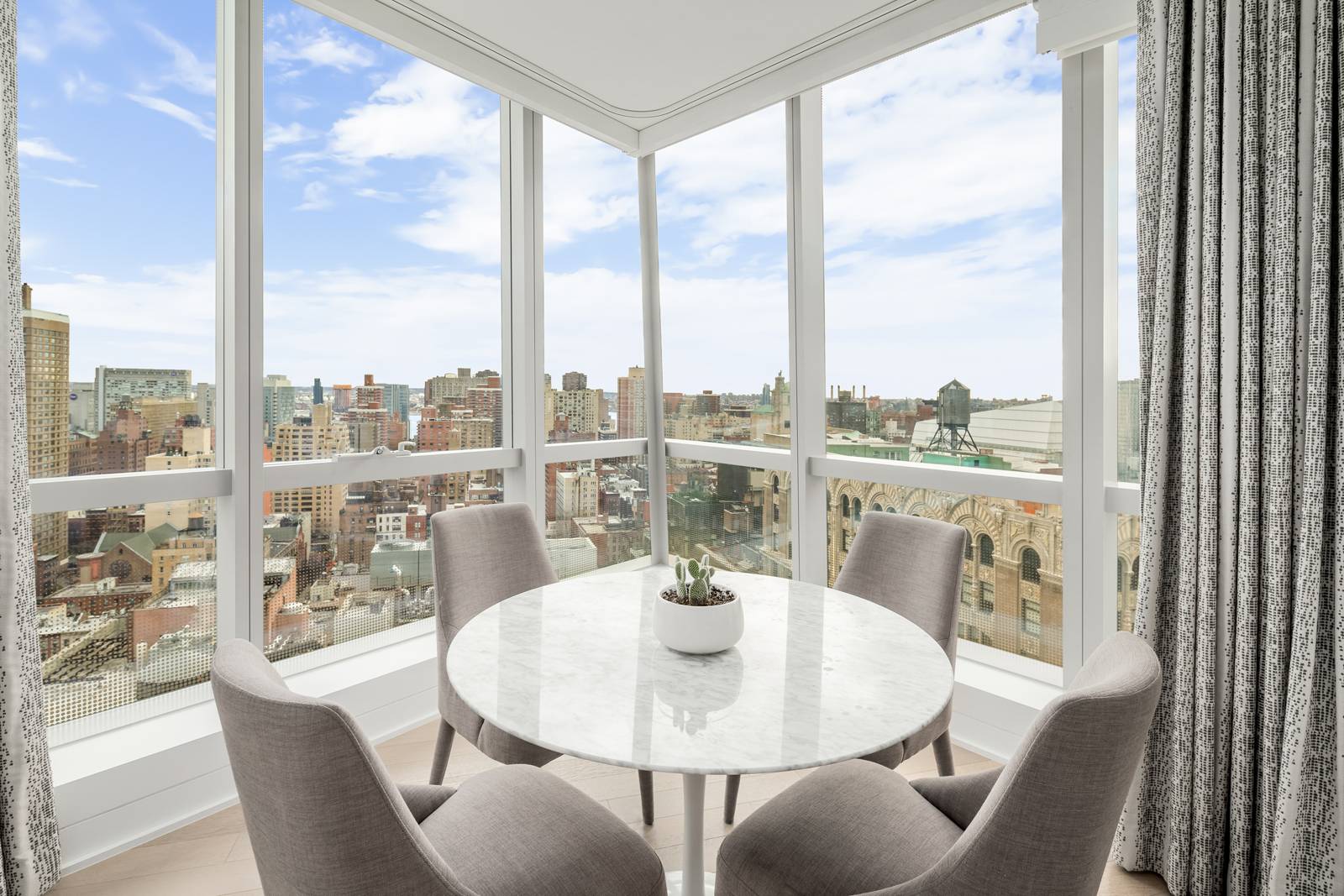 Apartment 24B has unparalleled views in a five star amenity building.