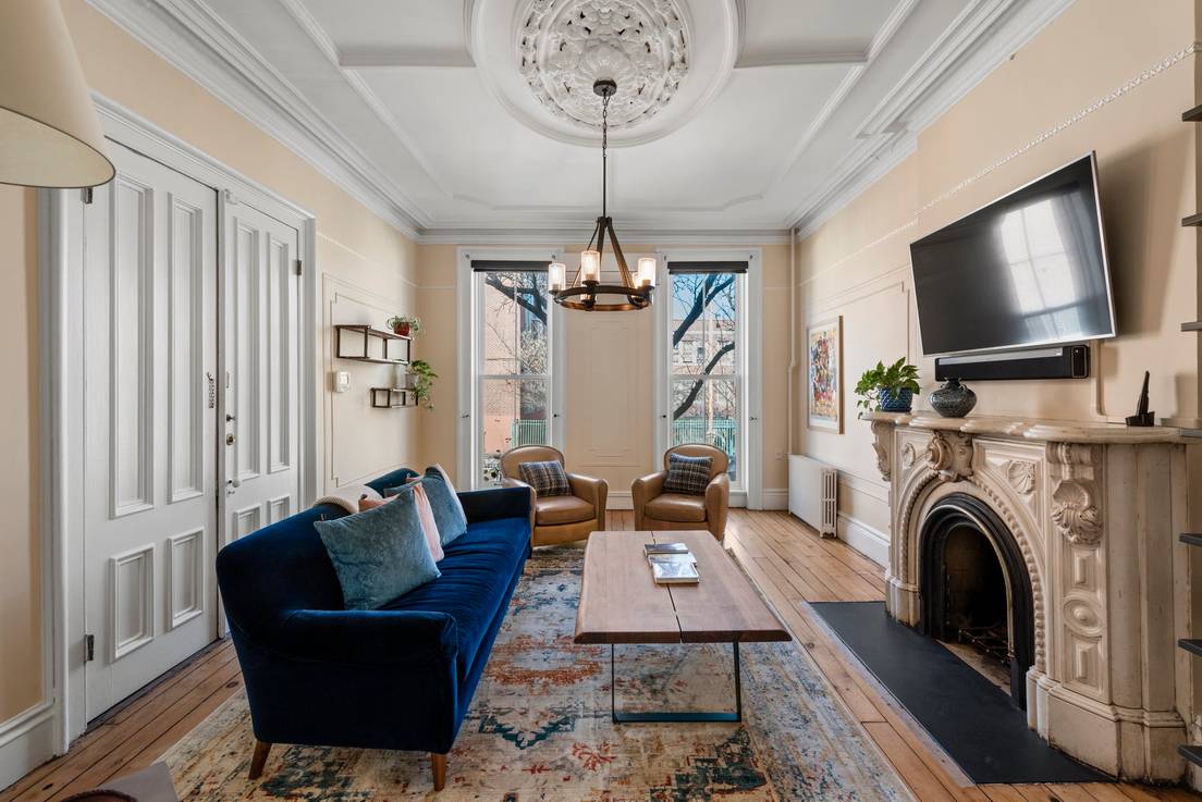 Gorgeous Townhouse Duplex with Original Finishes in Prime Carroll Gardens