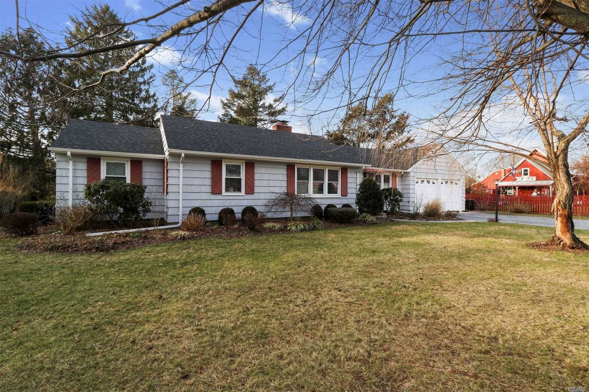 Lovingly Maintained Village 2 Br Ranch W Enclosed Heated Sun Room Overlooking Picturesque Backyard.