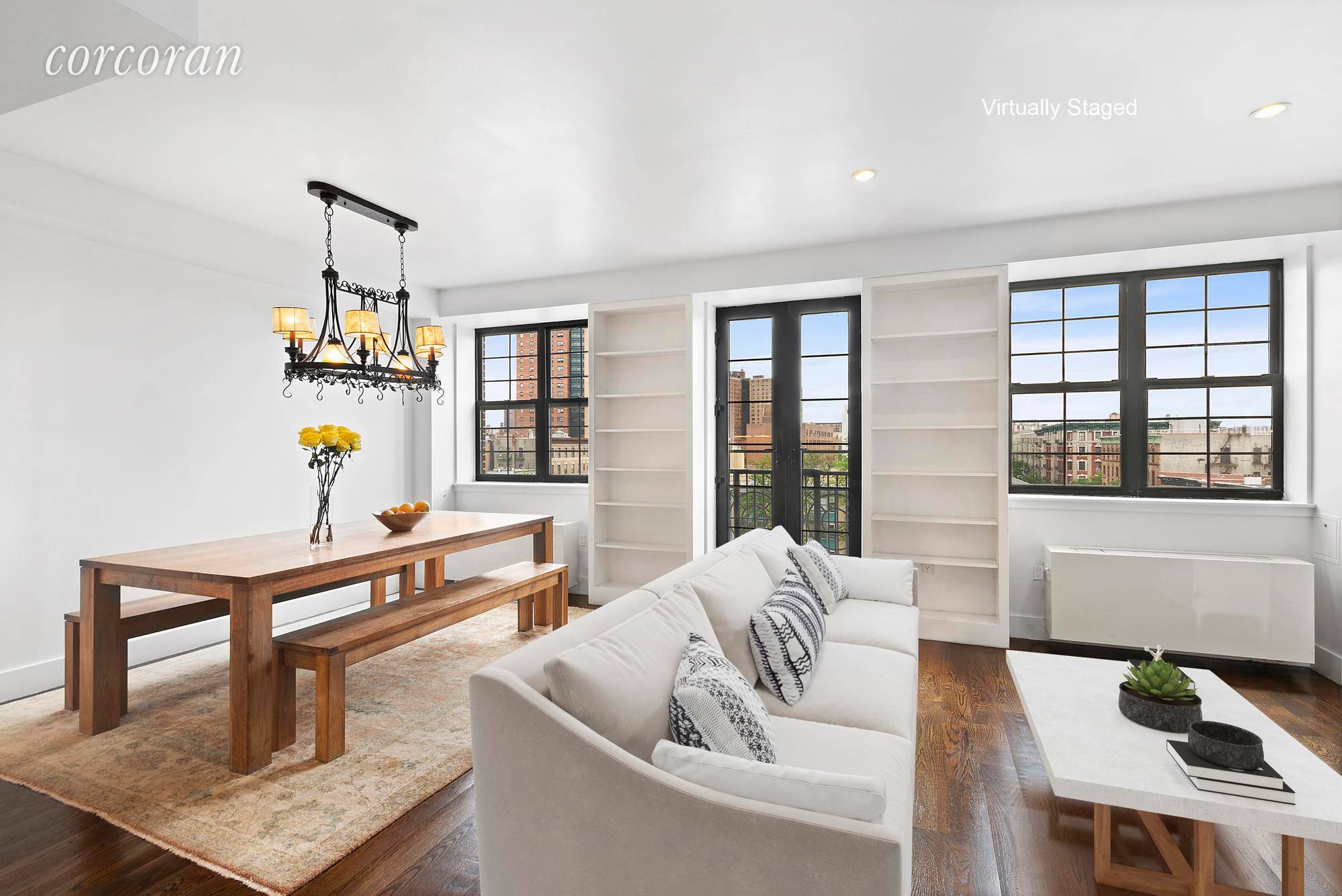 Welcome to your spectacular new penthouse apartment in Harlem !