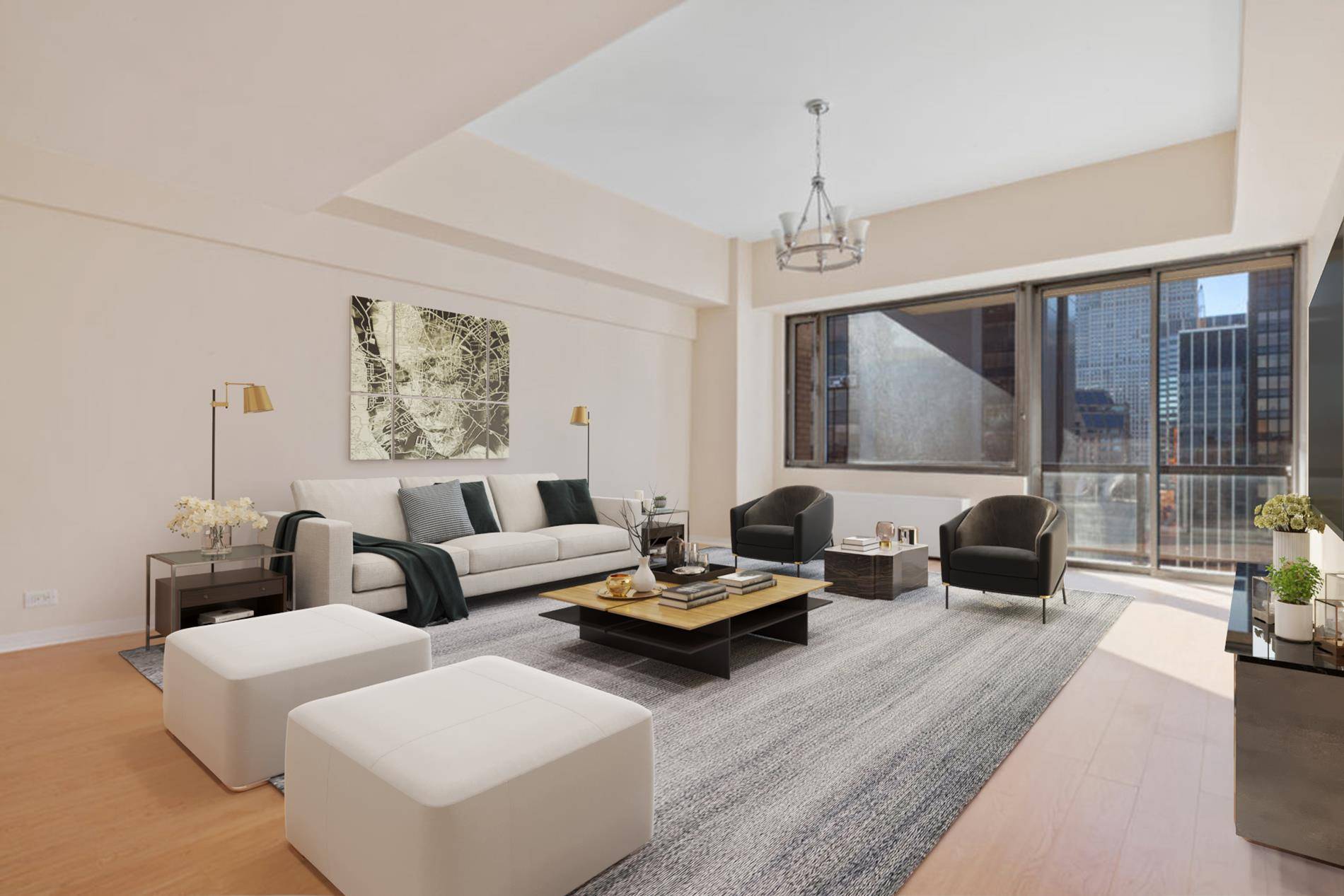 This grand scale Penthouse apartment at Tower 58 is rare to hit the market.