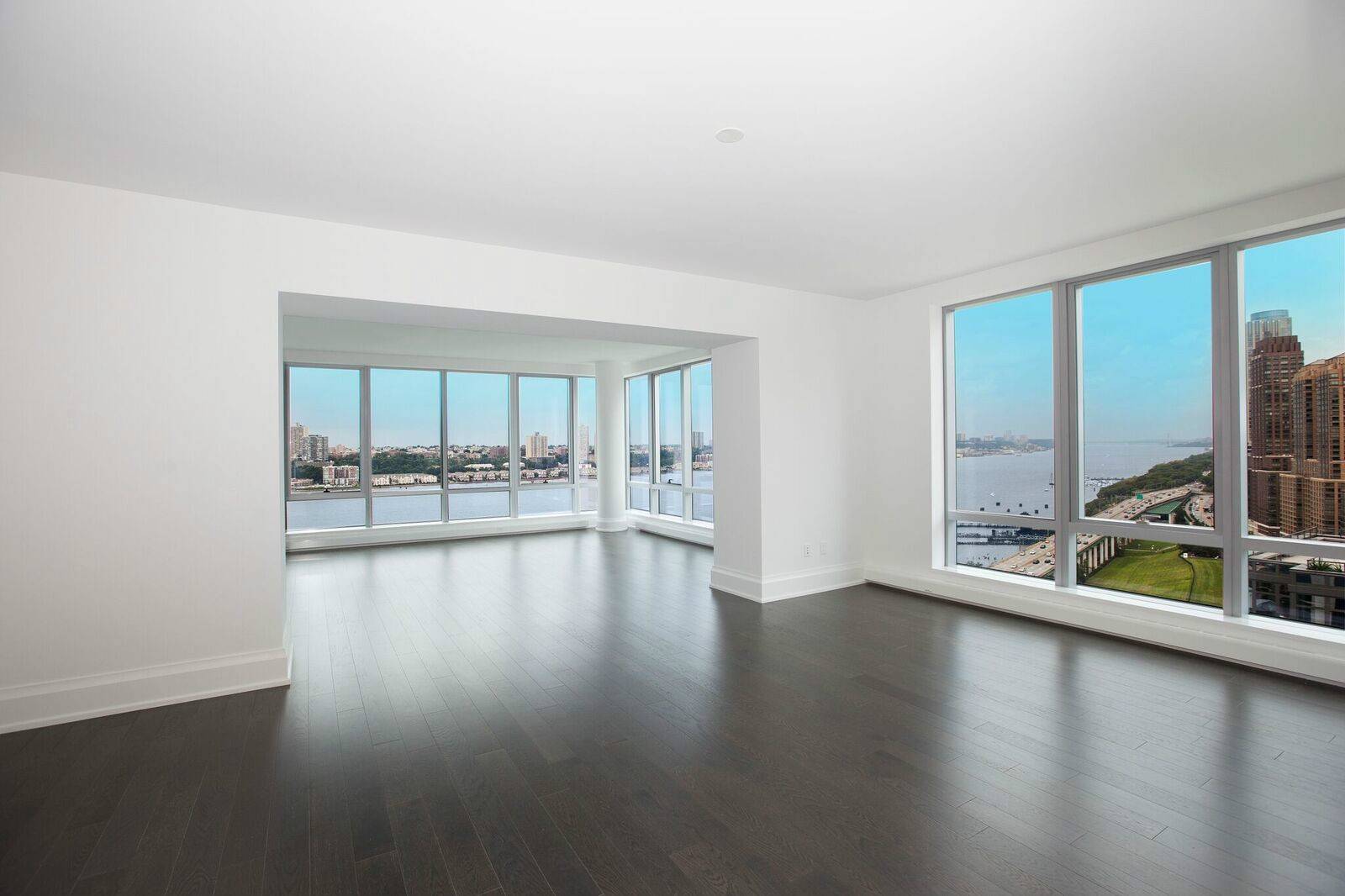 August 1st move in apartment of 3, 190 square feet, three exposures and panoramic views offers a whole new level of waterfront living in Manhattan and showcases the functional modernism ...