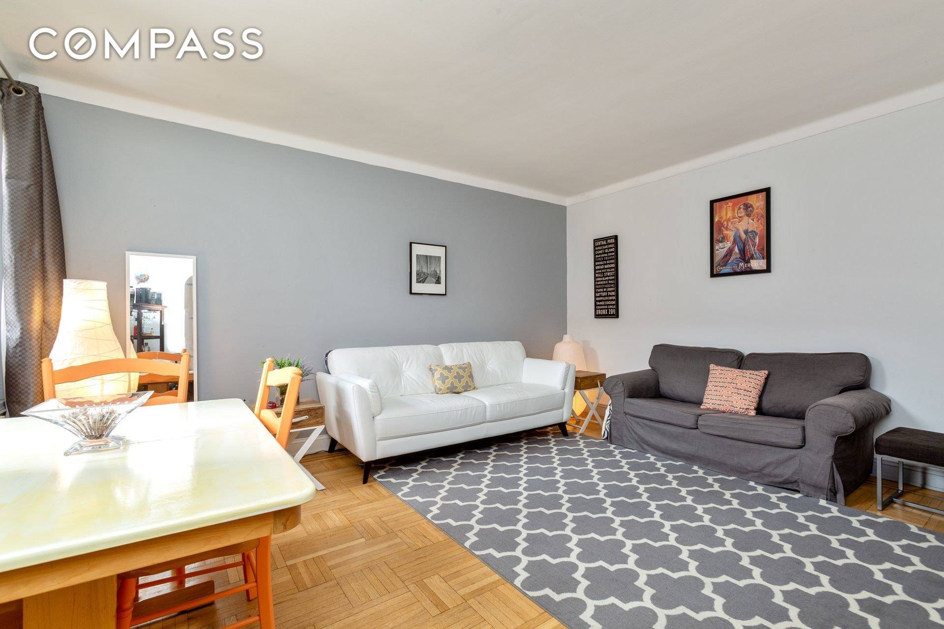 Gracious and spacious pre war 1 bedroom at the crossroads Kensington and Ditmas Park, steps to vibrant Cortelyou Road.