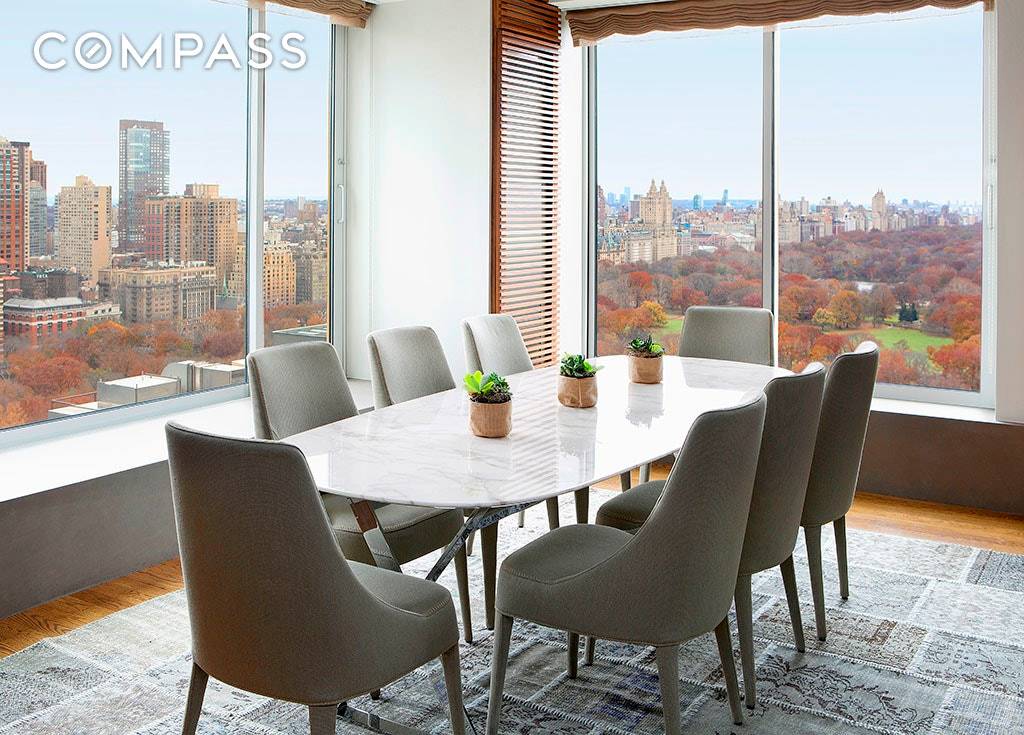 Unbelievable and eternally unobstructed Central Park Views in prime location.