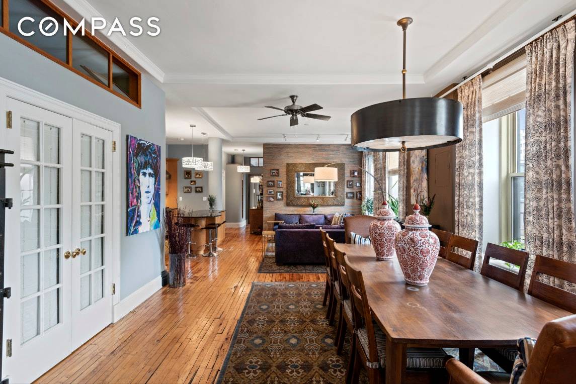 Enjoy historic proportions and breathtaking decor in this gorgeous full floor loft in the perfect NoHo location.