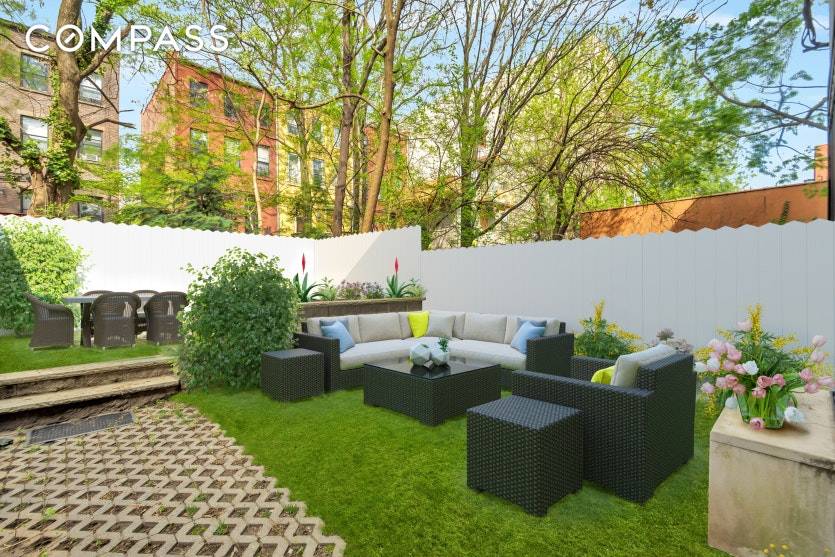 Private Garden Oasis In Central Harlem Newly designed, well appointed and perfectly situated, The San Giorgio Condominiums offer the best of both worlds Italian luxury and Central Harlem living.