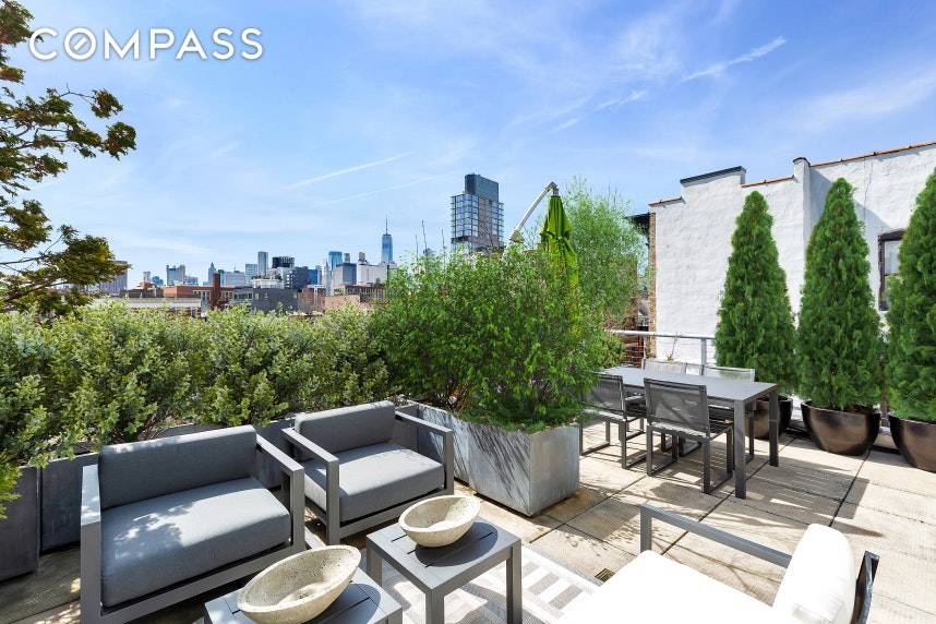 Welcome home to Penthouse S, a sun blasted, southern facing condominium occupying the top two floors of 62 East 1st Street.