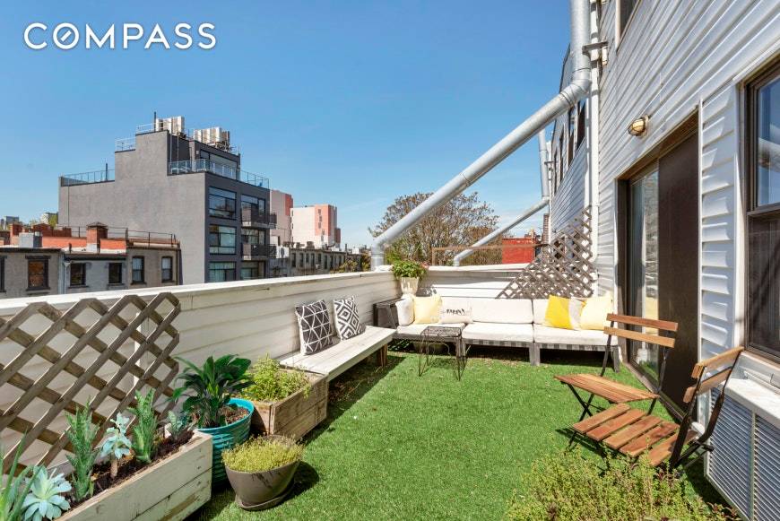 Back on the Market If outdoor space is what you crave, this beautifully maintained Park Slope Condo duplex with a large south facing terrace will delight you.