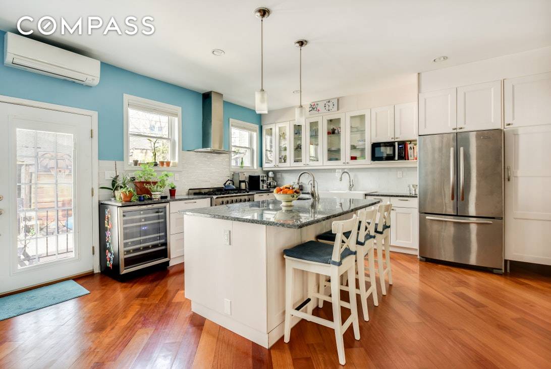 Redefining townhouse living in Windsor Terrace, this 3, 000 square foot four bedroom triplex is unlike any home you will find in the heart of quintessential Brooklyn.