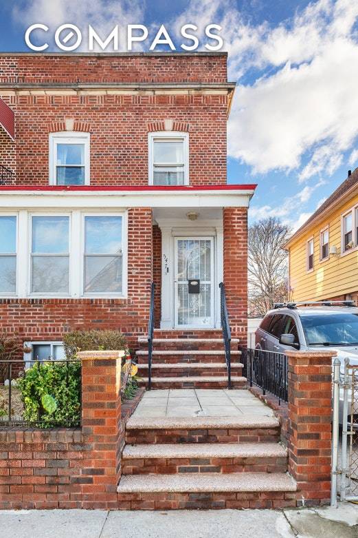 Welcome to 547 E 28th Street a semi detached single family home on a tree lined street in Flatbush.