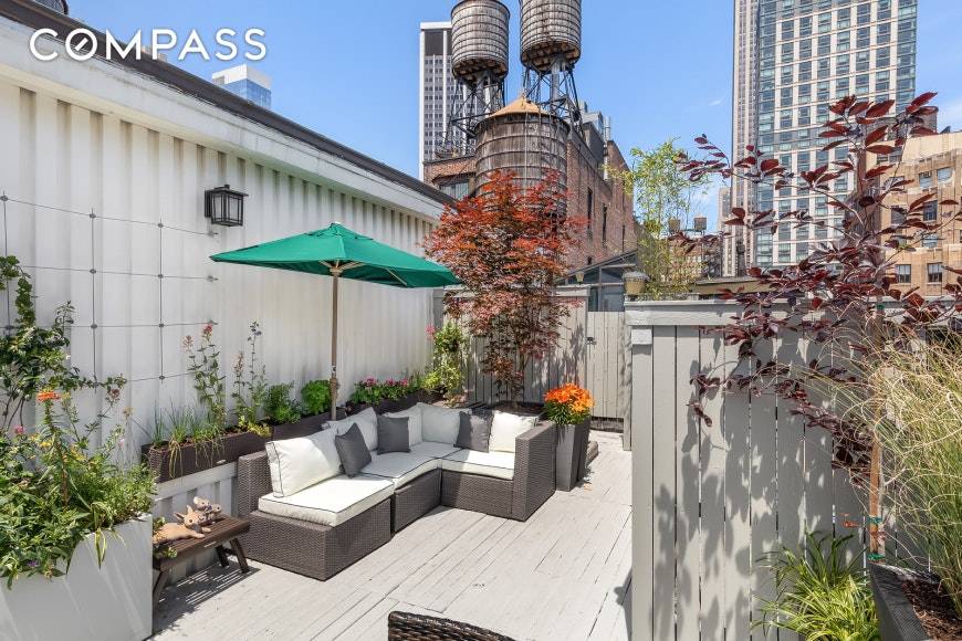 Conveniently perched atop the iconic Gilsey House, this 4 bedroom penthouse duplex is sure to please.
