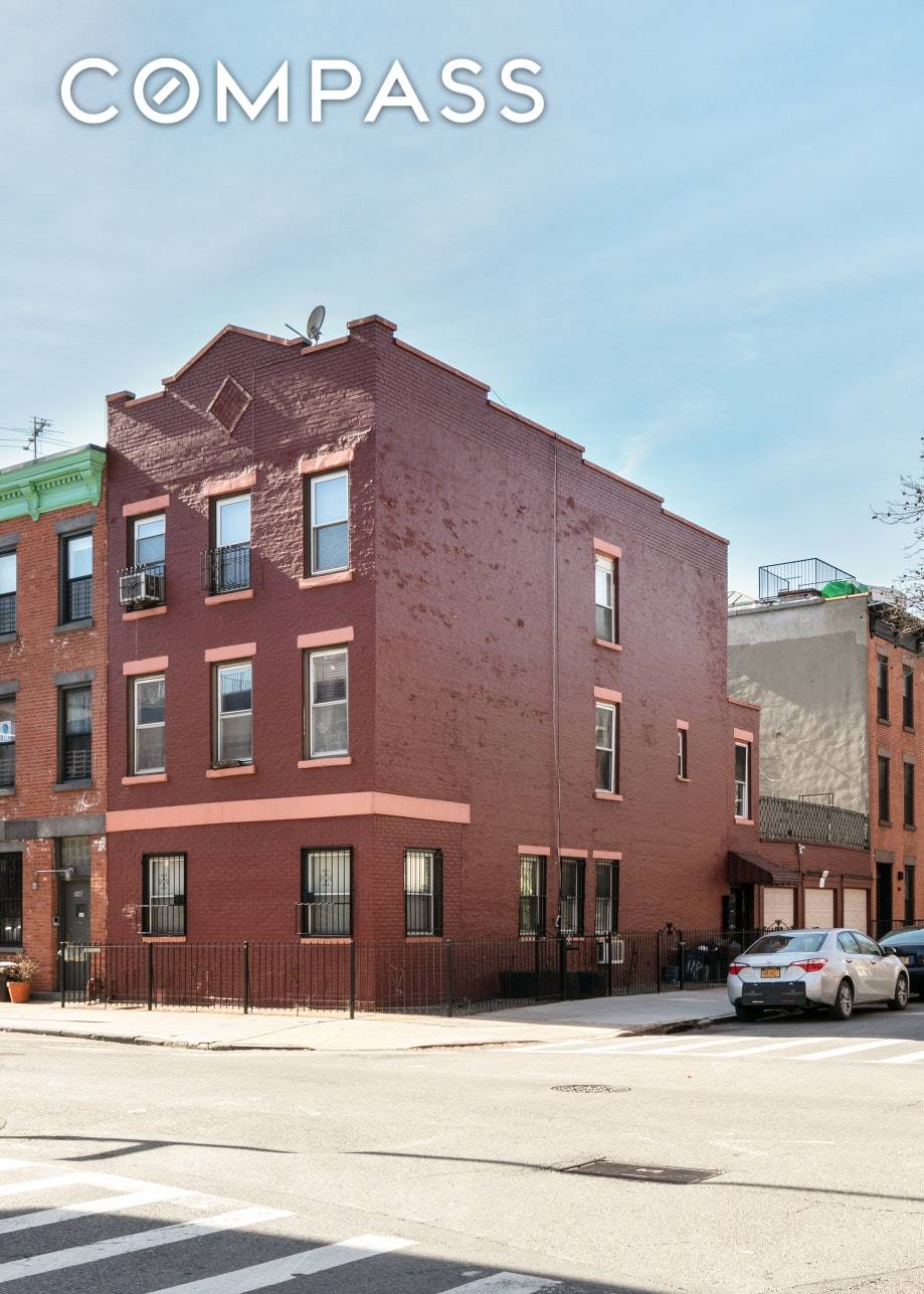 A rare opportunity to own a three story townhouse with an enclosed three car parking garage in one of the most coveted neighborhoods in Brooklyn !