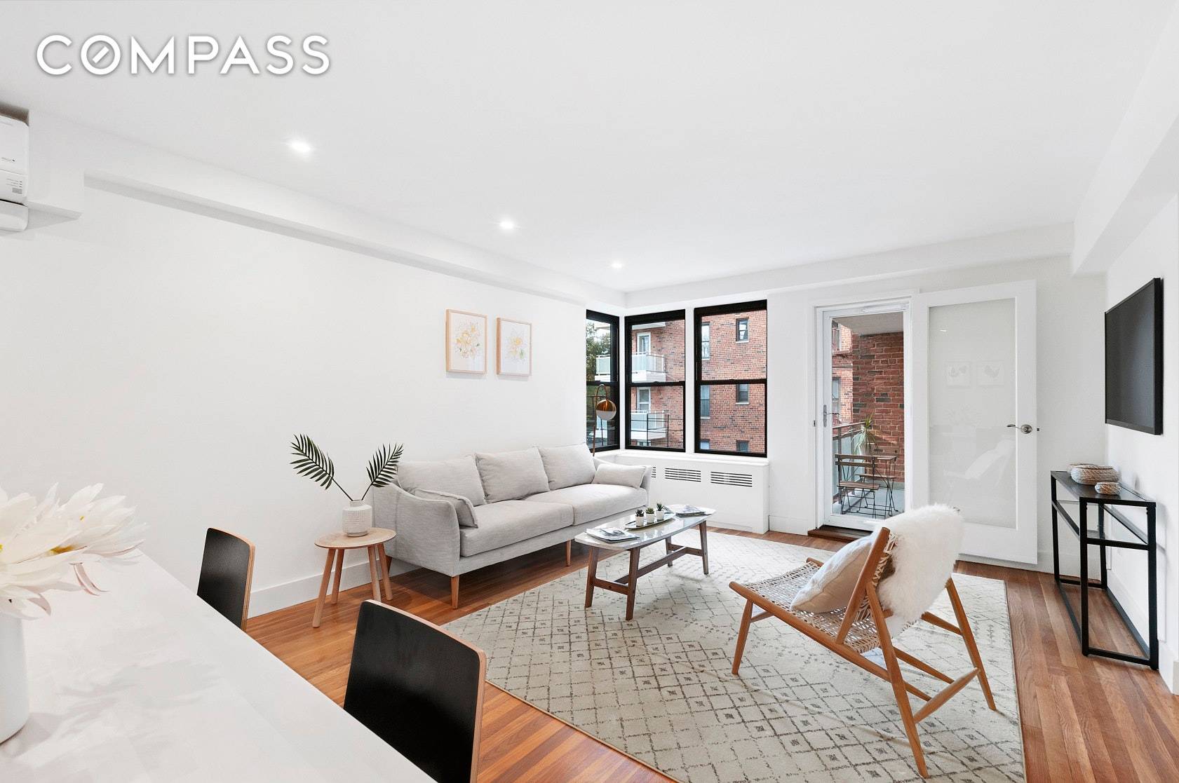 Classic and modern blissfully unite on this newly gut renovated three bed, two bath with private terrace.