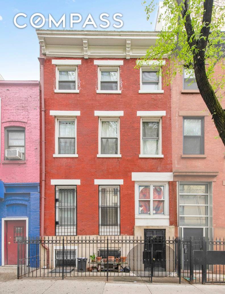 New Price ! Out of the ordinary amp ; a rare opportunity to own this elegant, spacious, sun filled townhouse in one of New York s most dynamic neighborhoods.
