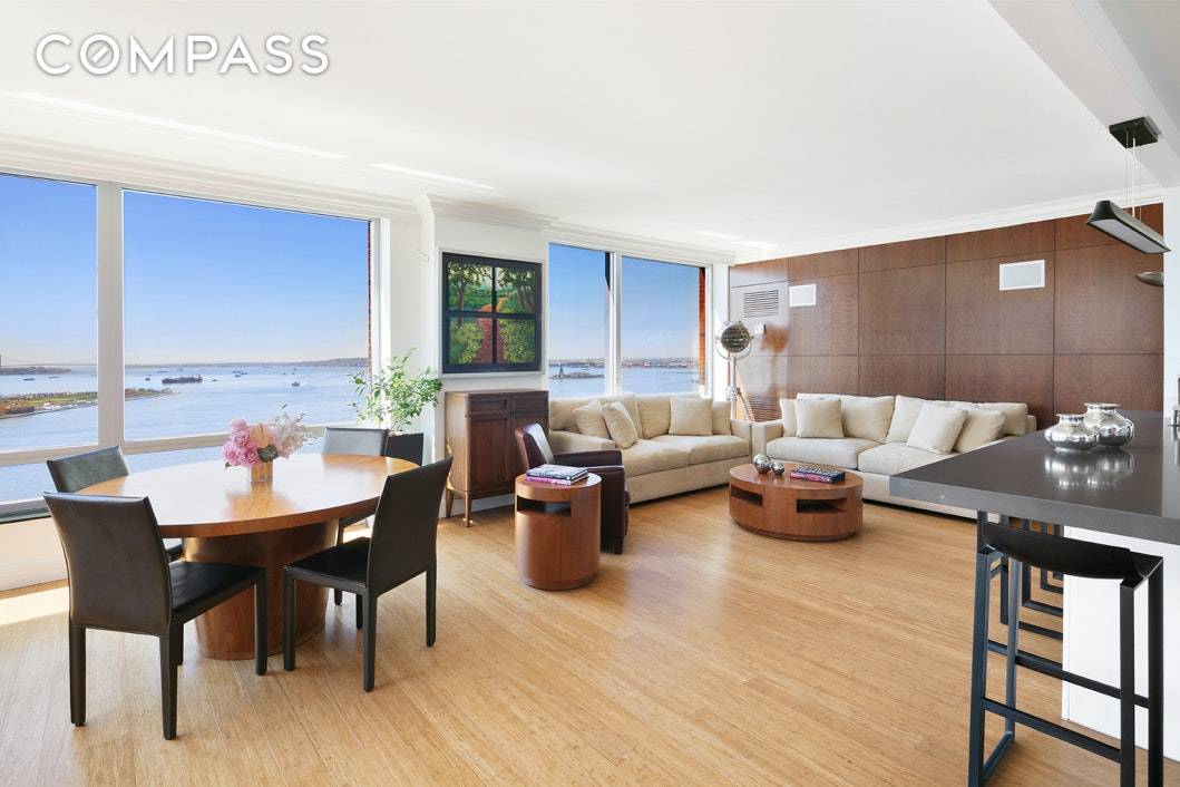 Wrap yourself in endless high floor harbor views and luxury amenities in this four bedroom, four and a half bathroom in the esteemed Ritz Carlton Battery Park.