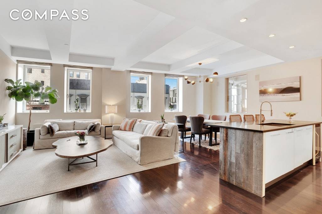 Pre war Two Bedroom Condo in SoHo NoLita Situated at the crossroads of Soho and Nolita, this 2 bedroom, 2.