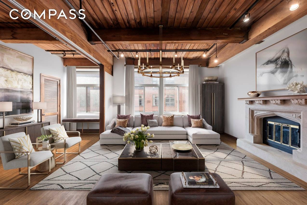 This exquisite convertible 3 bedroom, 2 bath once converted Brewery loft located in a boutique Gramercy Condo exudes a dramatic, modern elegance.