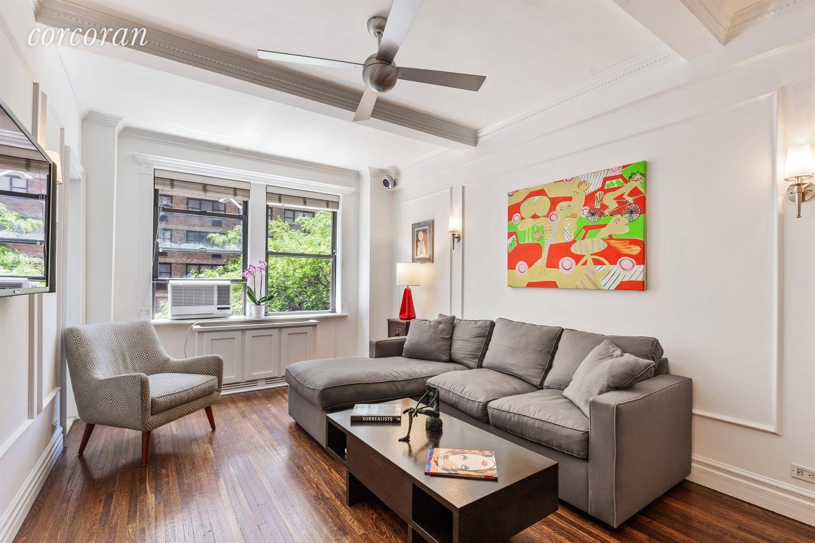 457 West 57th Street Apt 306 is a sunny spacious 1 bed 1 bath home filled with Prewar charm.