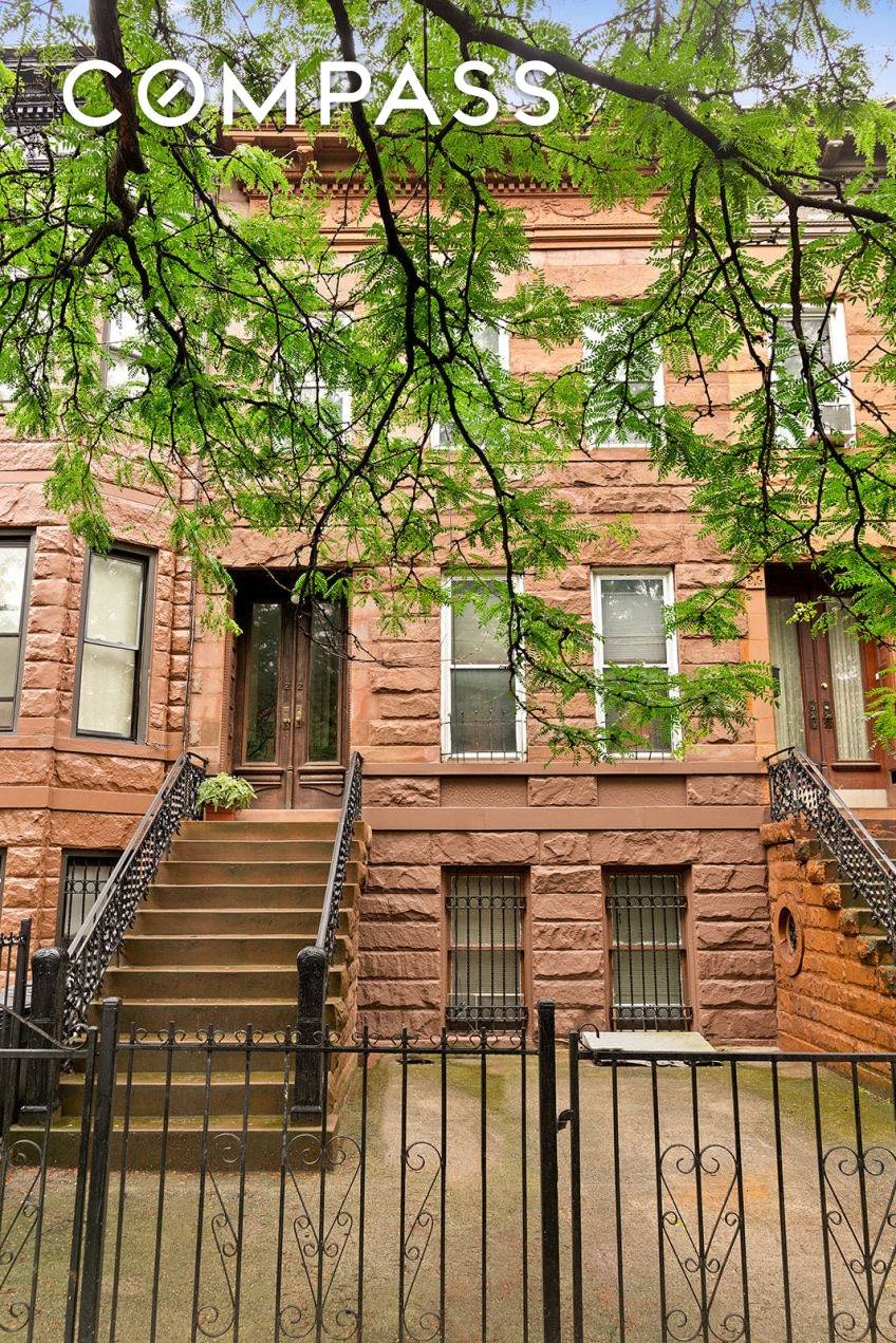 Bring your contractor and your imagination, and this turn of the century brownstone can become your dream home !