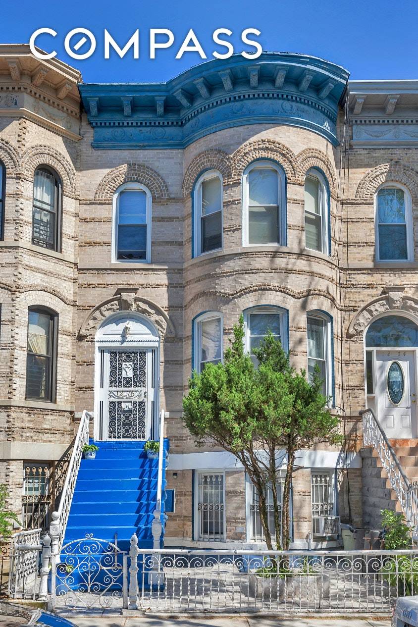 Tremendous opportunity to transform this historic townhouse into the primary home of your dreams and or an investment of a potential 6 CAP in a flourishing section of Bushwick, Brooklyn.
