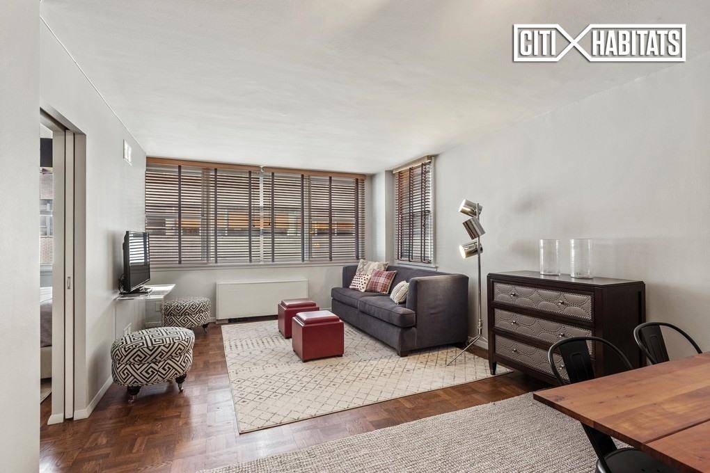 Spacious Junior One Condo ideally located on Third Avenue in the heart of Midtown Manhattan.
