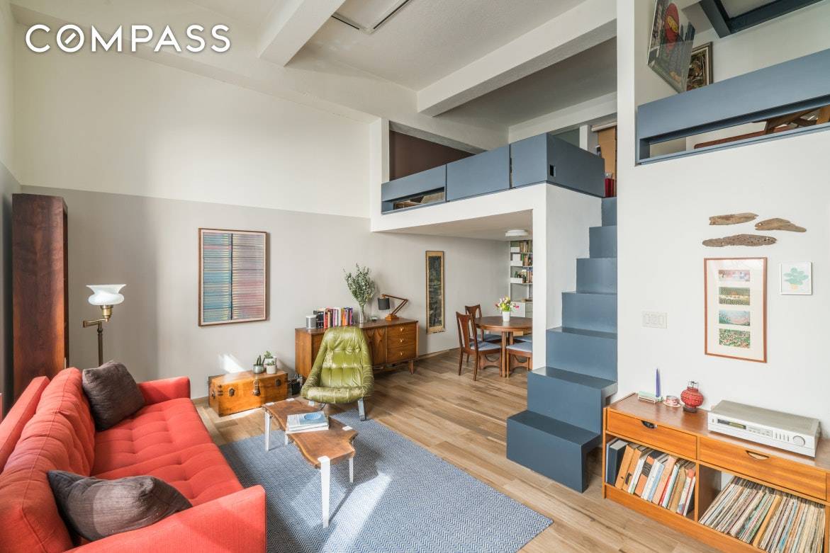 A very special home where modern architecture and spacious loft living are combined in this architect designed apartment in a full service building.