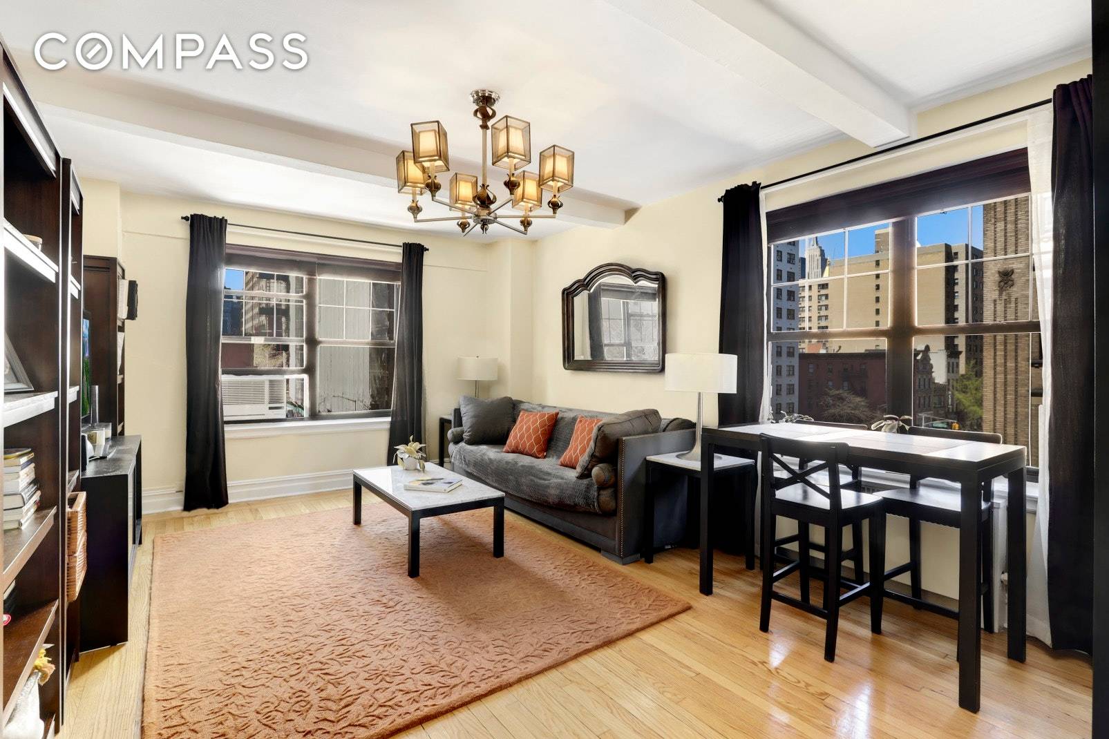 Come and experience the quiet convenience of living in this bright and spacious, corner one bedroom with northern and western exposures in Gramercy's premier, full service pre war co op, ...