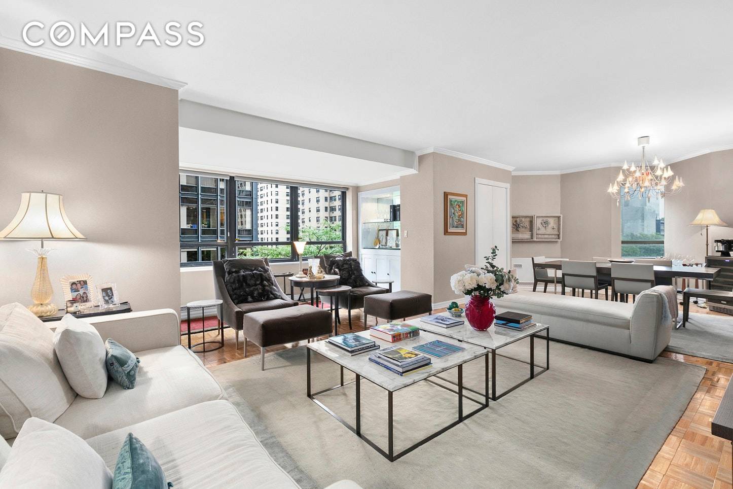 A spacious convertible three bedroom, two and a half bathroom home in a white glove, full service luxury condominium beautifully situated in Midtown East conveniently near Grand Central and the ...