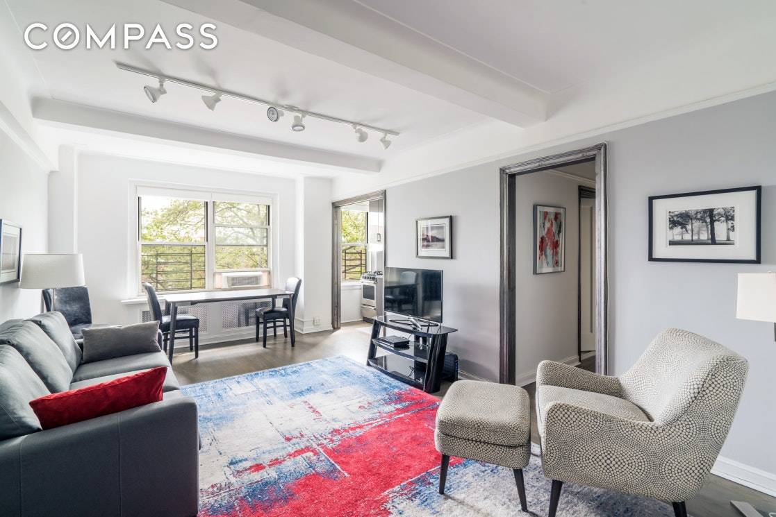 Location, history and style blend into perfection in this large, triple mint one bedroom home beautifully perched on the 5th floor of the striking neo Romanesque structure built in 1929 ...