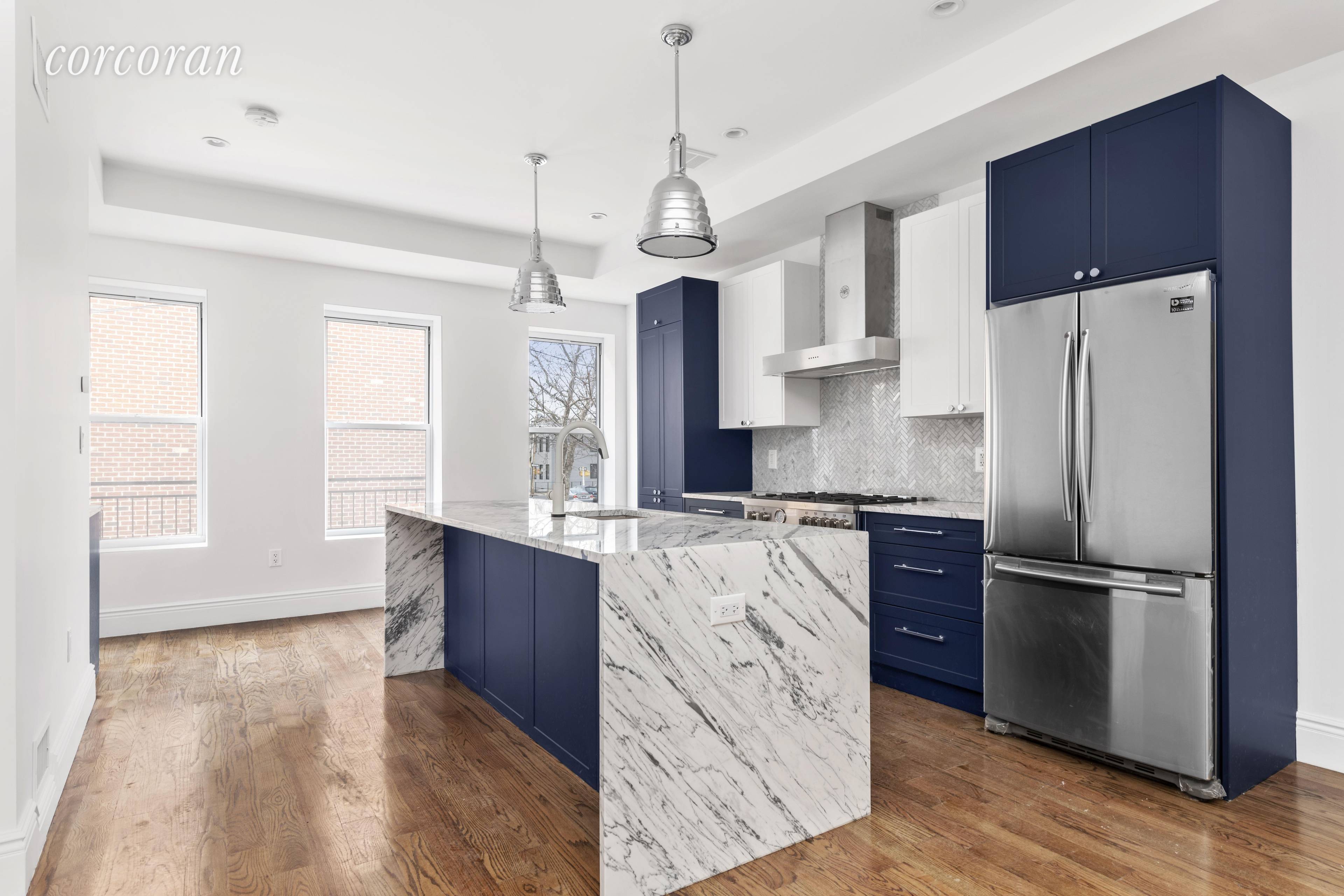 No expense was spared in renovating 385 Hawthorne Street, a mint condition single family in prime Prospect Lefferts Gardens with the added convenience of private parking.