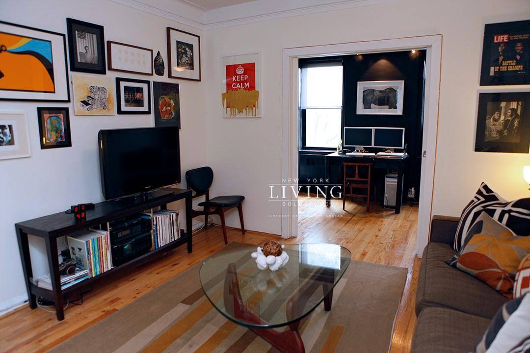 This is a beautifully renovated two bedroom apartment with great living space and light.