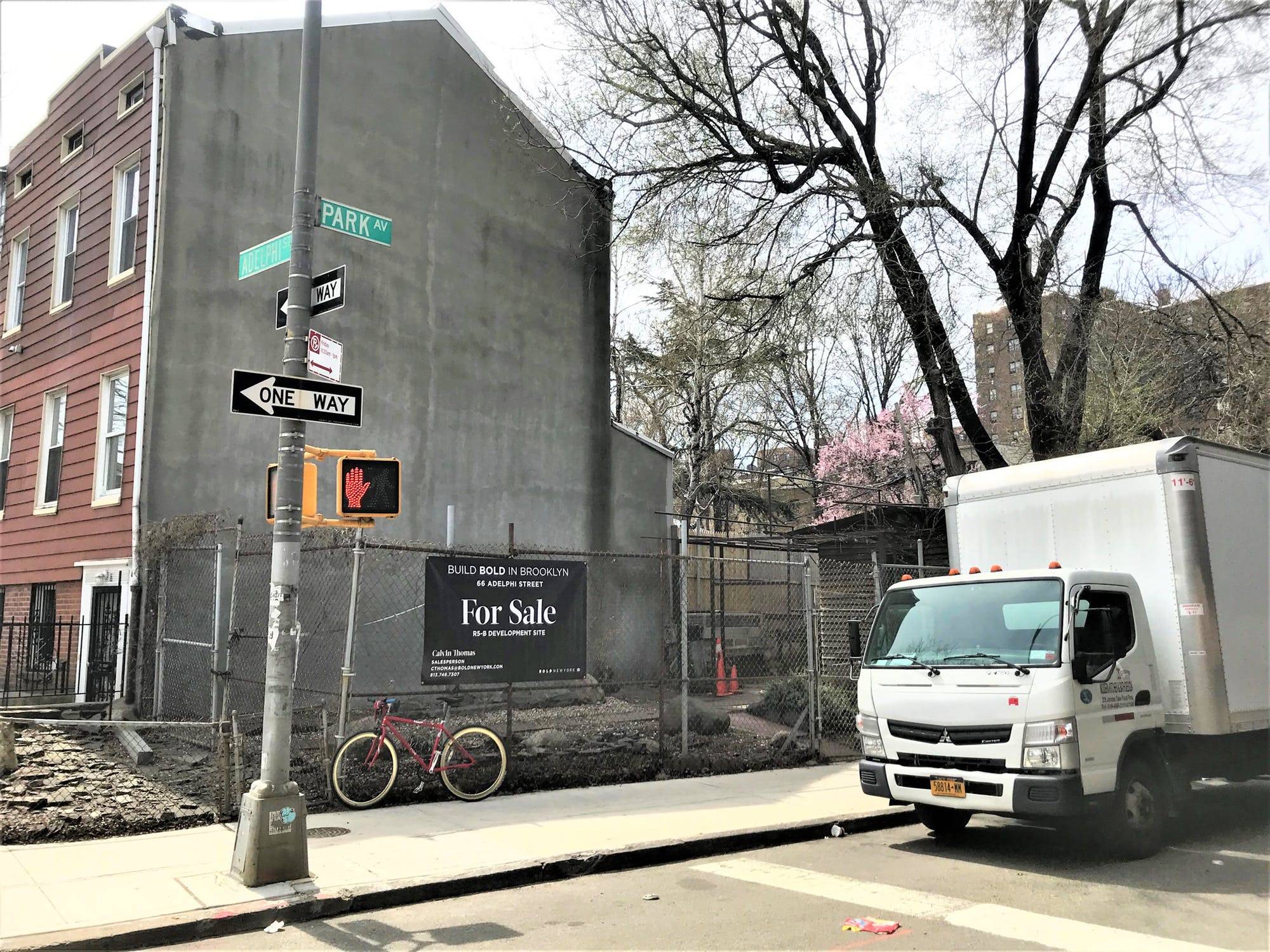 An opportunity for investment in Fort Greene on the corner of Adelphi Street and Park Avenue is available now.