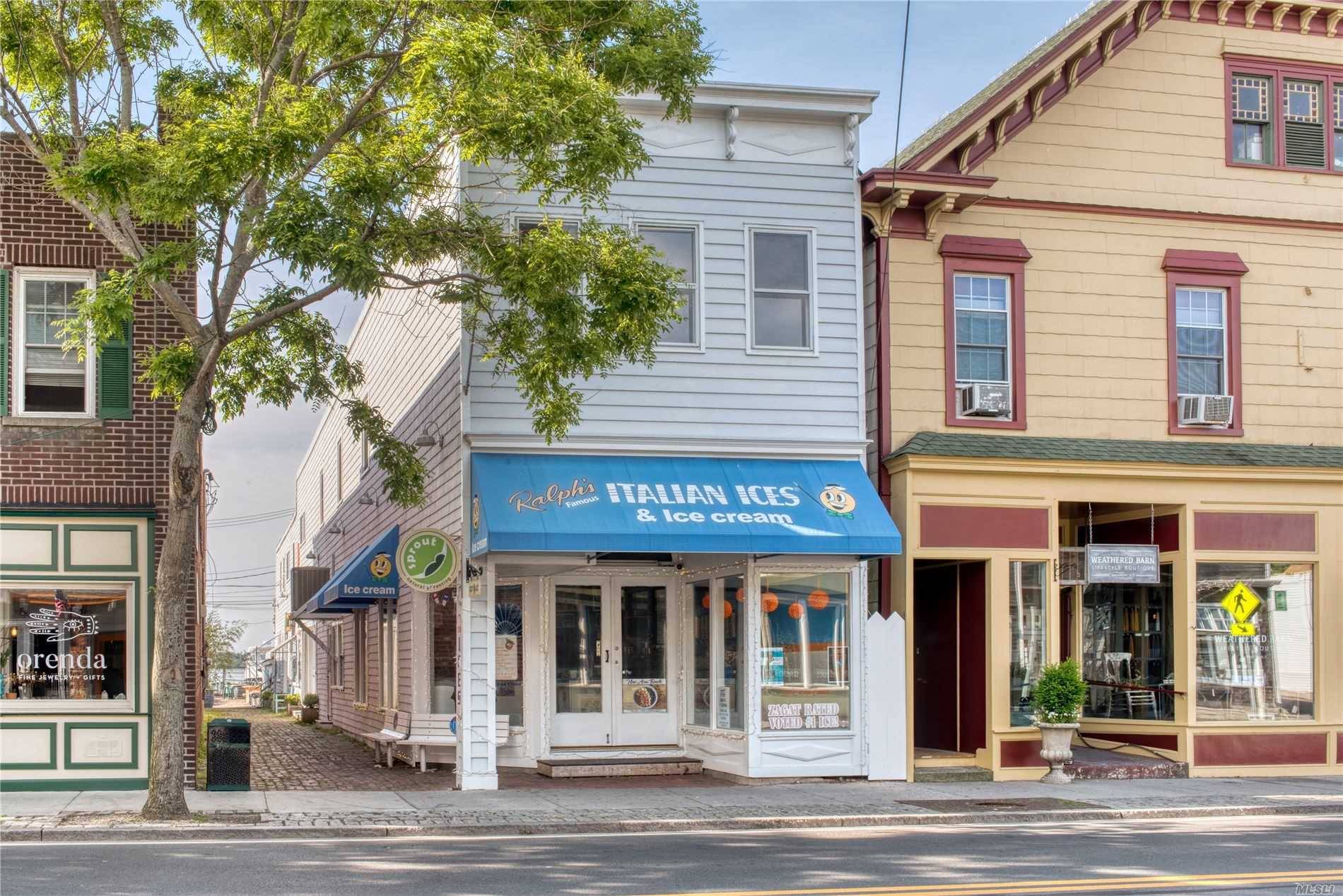 Unique Opportunity to Own Commercial Property in Downtown Greenport !