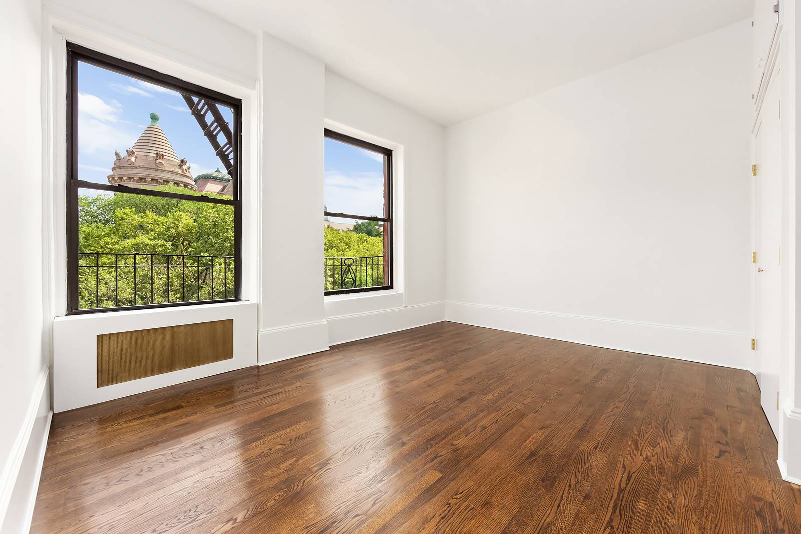 New gut renovated prewar apartment with beautiful views of the Museum of Natural History in an elevator building on the best corner on the Upper West Side!