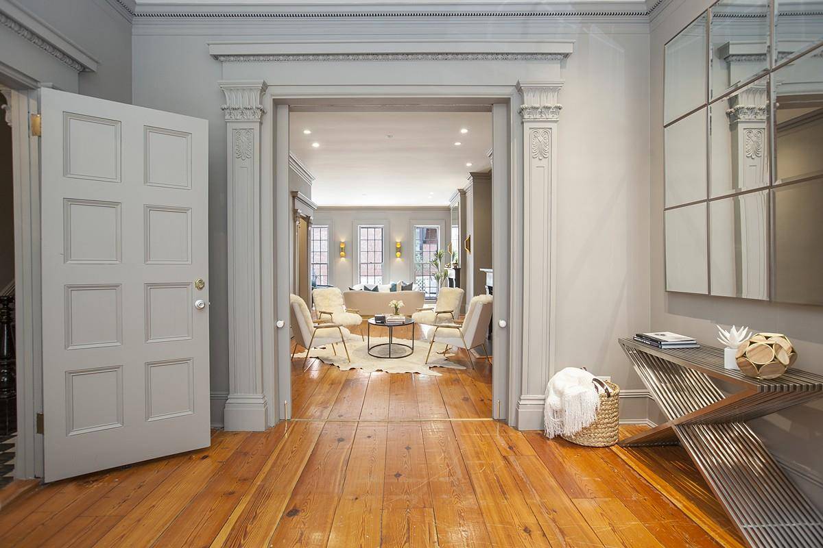 54 Charles Street is a Classic Greek Revival Townhouse on one of the prettiest West Village blocks.