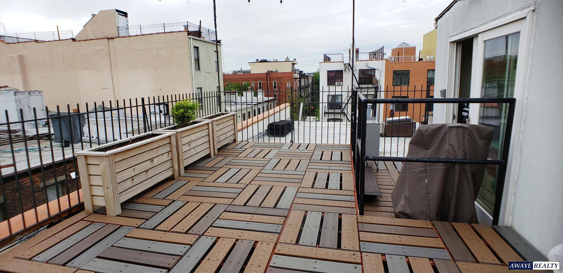 Incredible one bedroom one bathroom LOFT DUPLEX apartment with a private roof deck in a prime location of Park Slope !