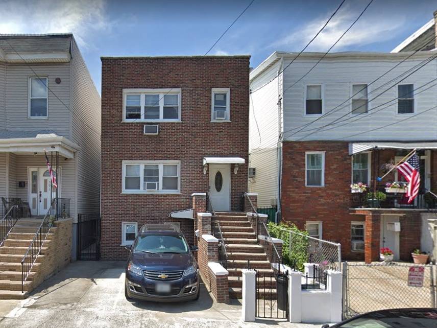 2 Family brick building in Jersey City Heights