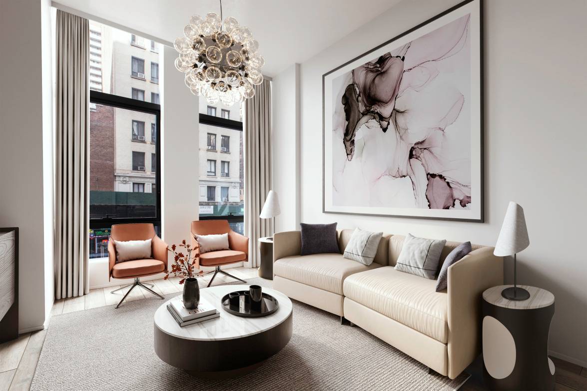 FULLY FURNISHED If you are looking for the MODERN day Loft 1 Bed or about Park Avenue, where Gramercy meets Flatiron meets the hip Nomad, you have found a gem.
