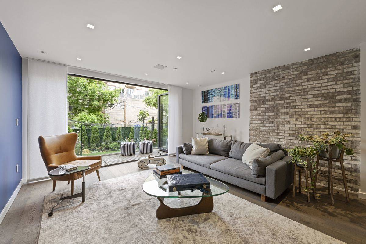 Located on a desirable and charming tree lined block just off Bedford Avenue, this exceptional new construction 2 unit boutique condominium encompasses thoughtful design from top to bottom.