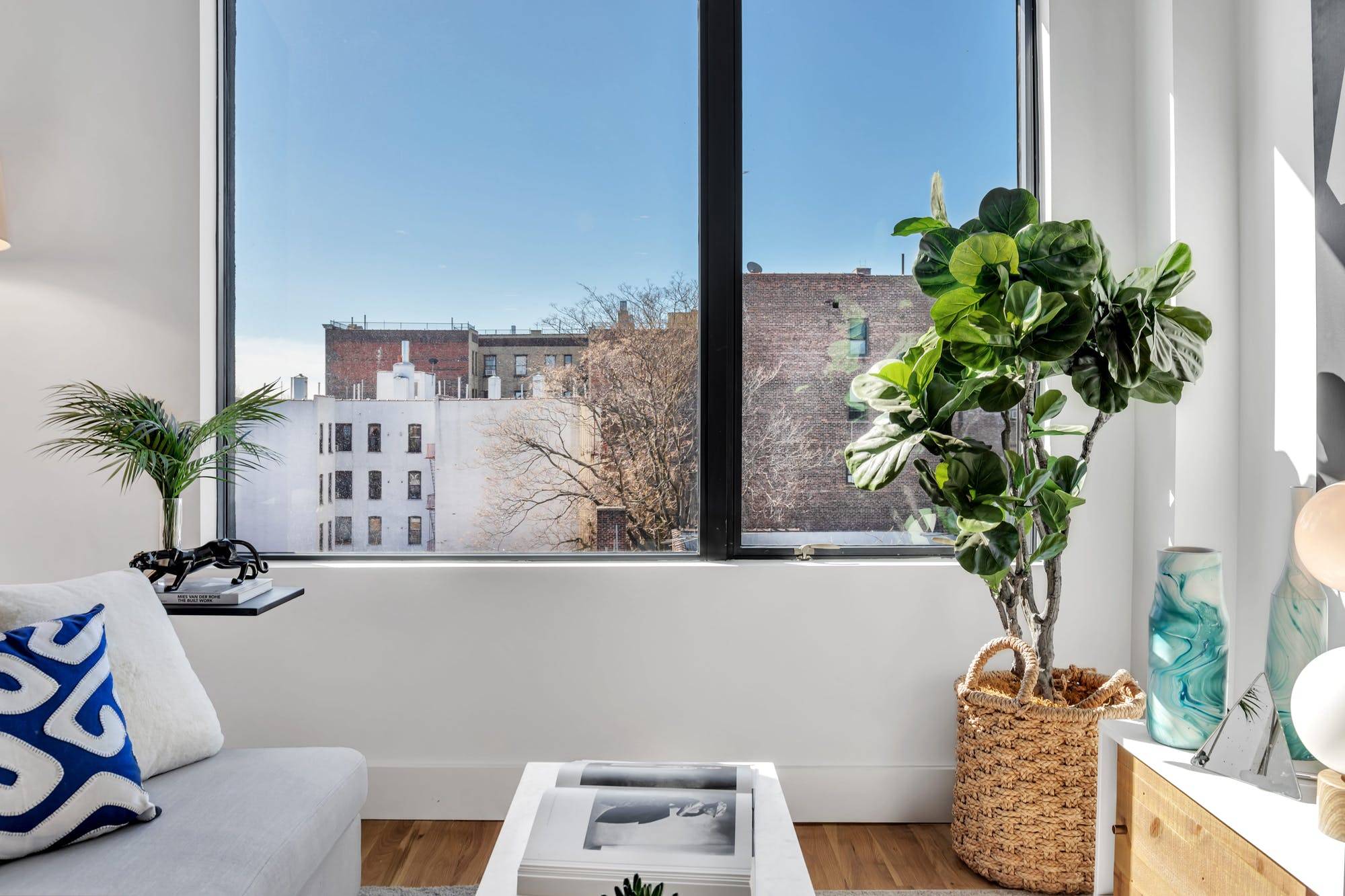 Design favors the bold at the unexpected lofts of 515 Ocean Avenue.
