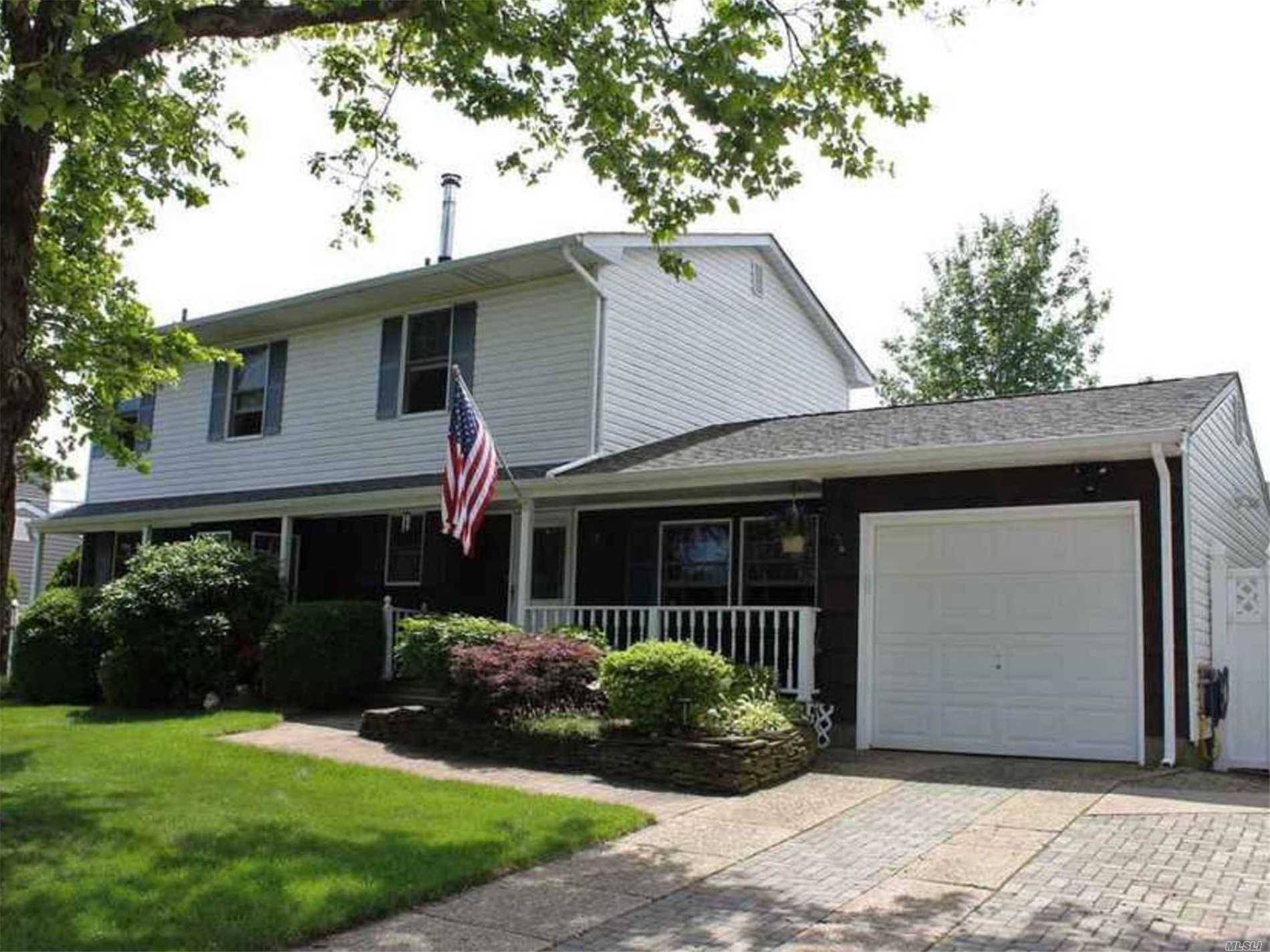 What A Beautiful And Super Well Maintained 4 Bedroom 2 Bath Colonial In The Award Winning East Islip Schools.