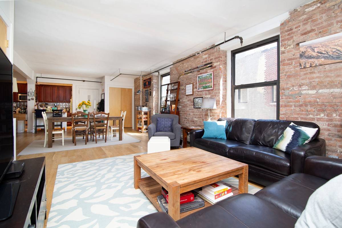 This huge 2 bed flex 3 loft space is located in a prime Noho location on Bowery between Great Jones and Bond Street.